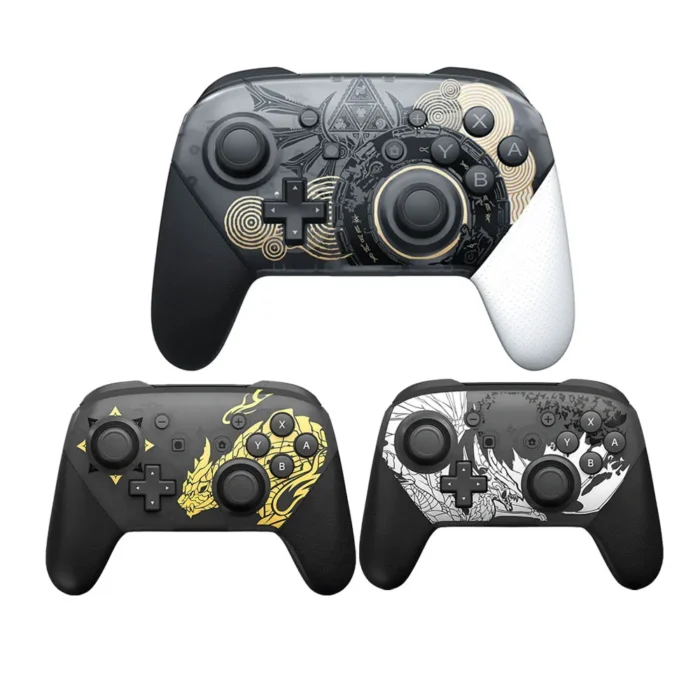Wireless Pro Controller Compatible with Switch/Switch Lite/Switch OLED, Switch Remote Gamepad with Joystick, Double Vibration, - Image 2