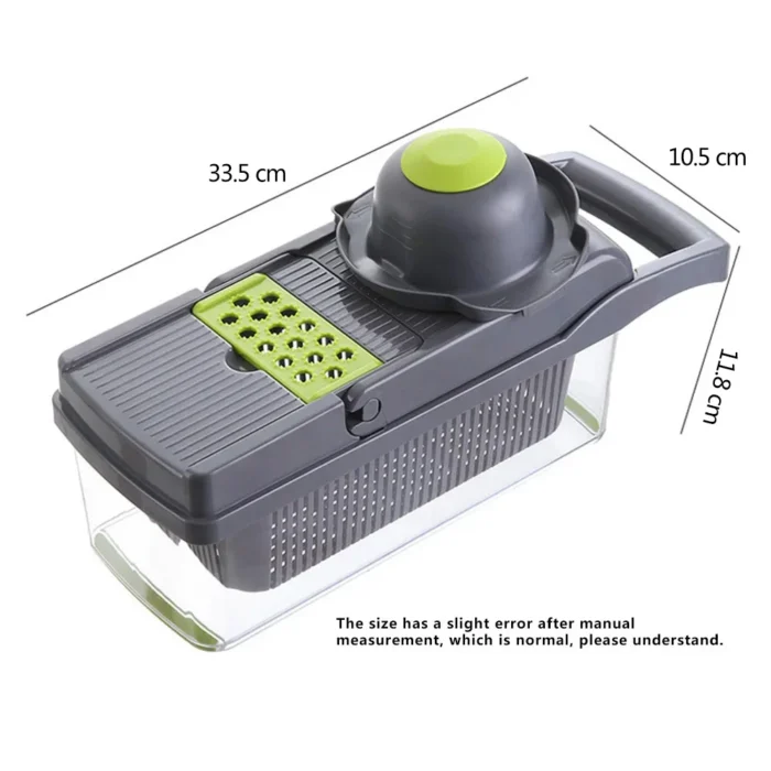 14/16 in 1 Multifunctional Vegetable Chopper Onion Chopper Handle Food Grate Food Chopper Kitchen Vegetable Slicer Dicer Cut - Image 6