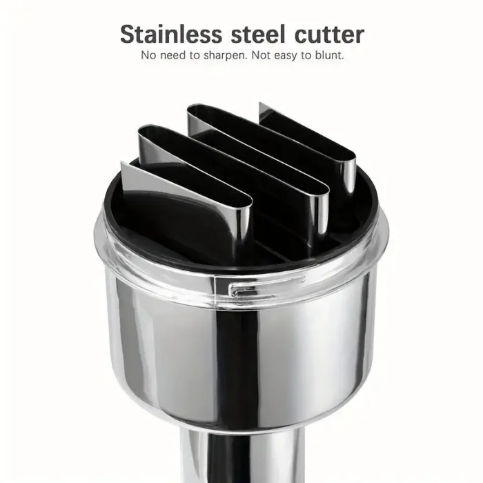 Manual Onion Chopper Stainless Steel Garlic Presser Food Crusher Cutter Meat Mincer Hand Press for Vegetable Kitchen Tool - Image 5