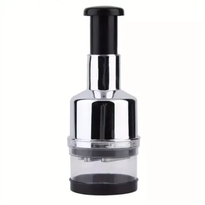 Manual Onion Chopper Stainless Steel Garlic Presser Food Crusher Cutter Meat Mincer Hand Press for Vegetable Kitchen Tool - Image 6
