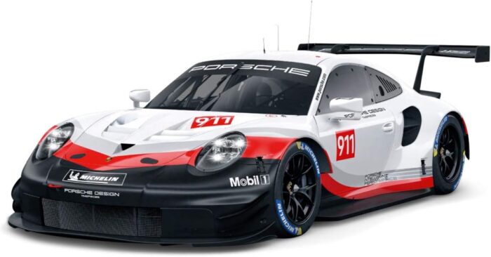 LEGO Technic Porsche 911 RSR Race Car Model Building Kit 42096, Advanced Replica, Exclusive Collectible Set, Gift for Kids, Boys & Girls - Image 3