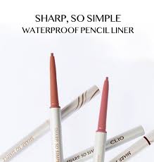 CLIO - Sharp So Simple Waterproof Pencil Liner - 9 Colors (x10) (Bulk Box)